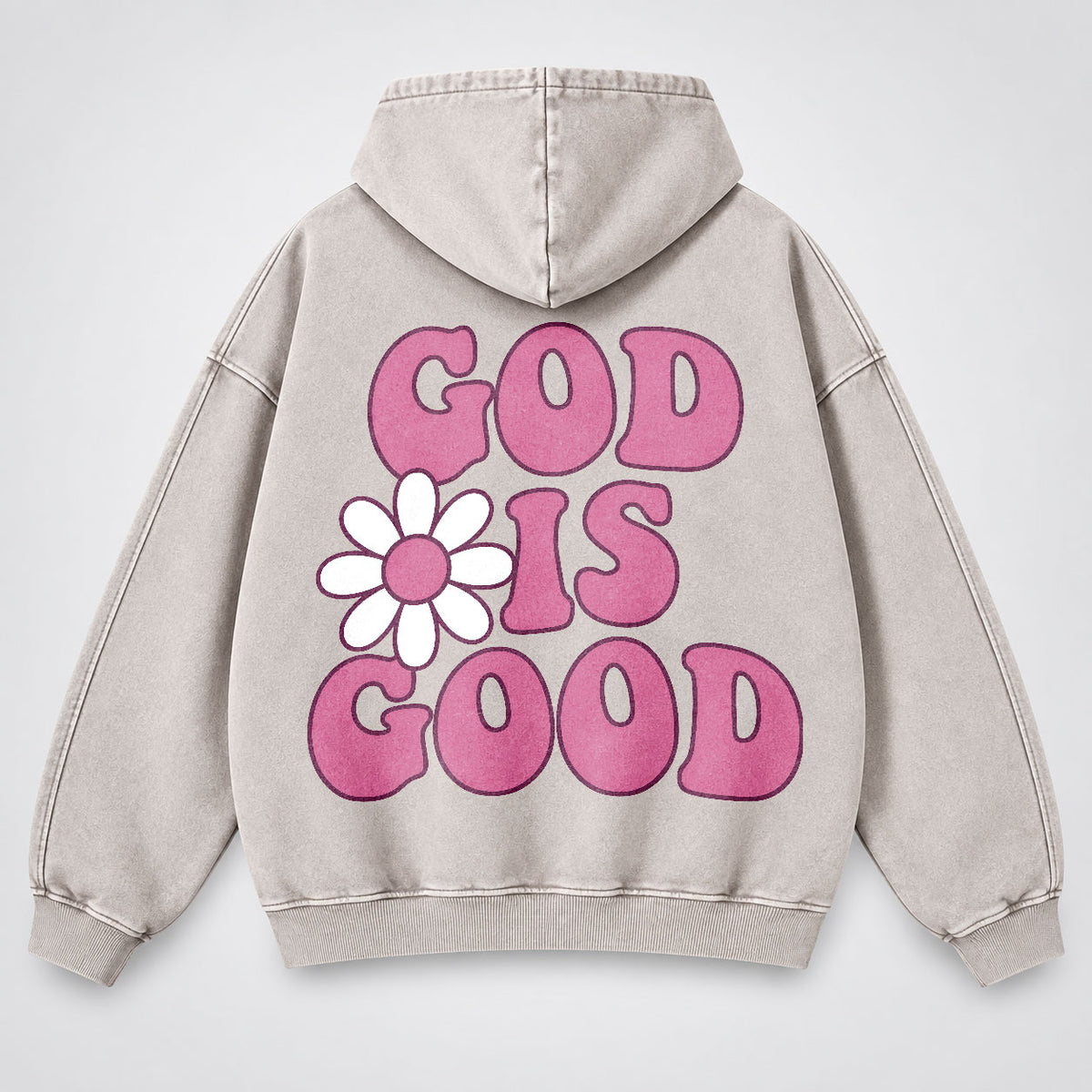 God Is Good Washed Hoodie