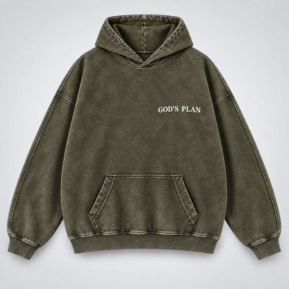 Your Plan God’s Plan Washed Hoodie