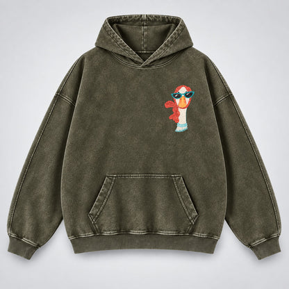 Excuse Me Sir Washed Hoodie