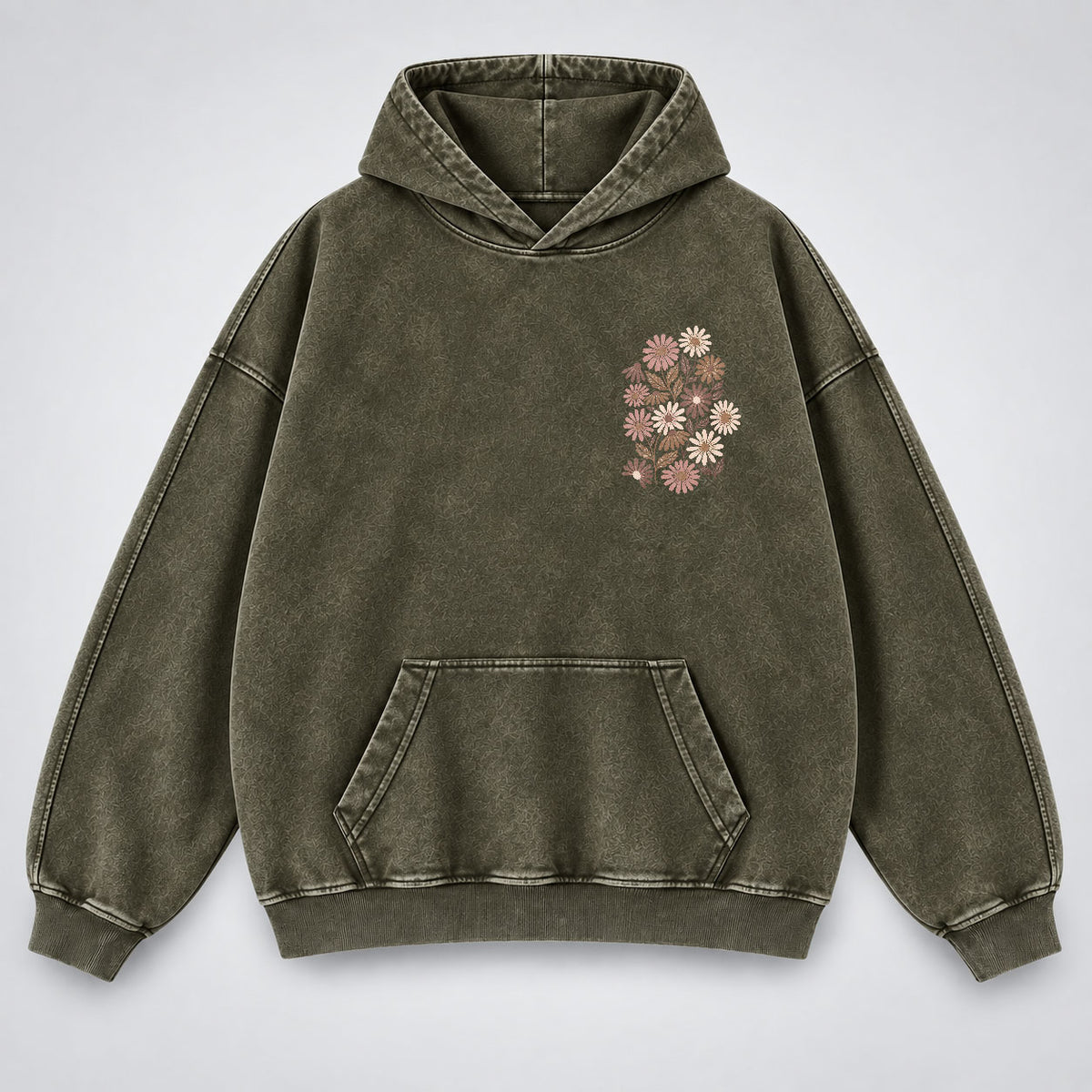 Motherhood Is Kingdom Work Washed Hoodie