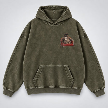 Take It Up With Jesus Hoodie – Funny Sloth Christian Washed Hoodie