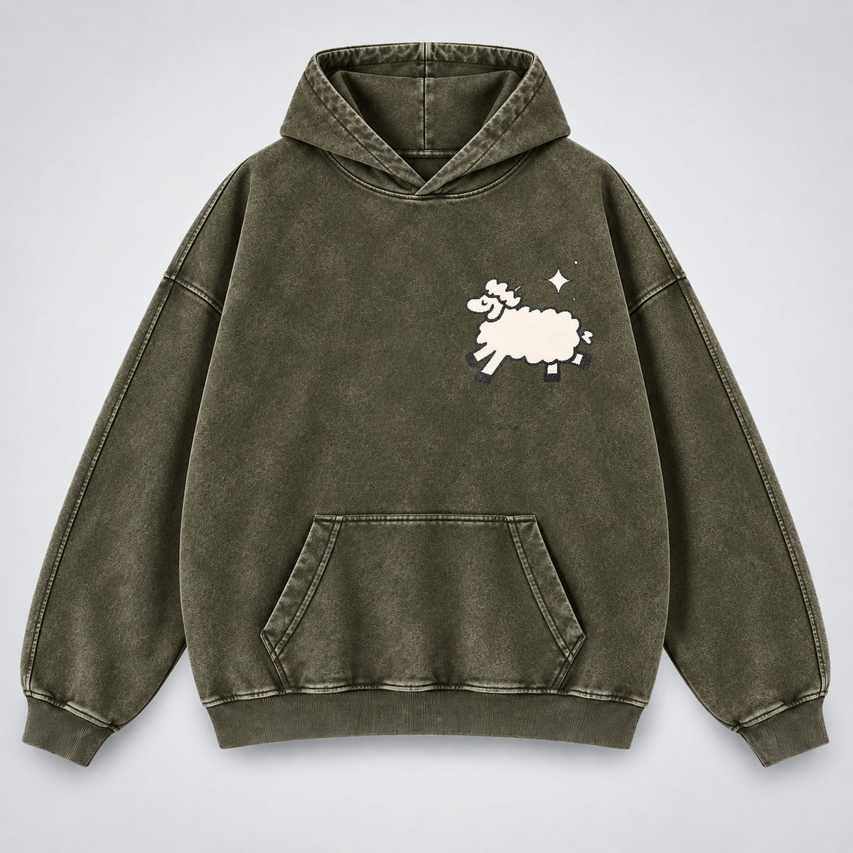Jesus Loves You Washed Hoodie