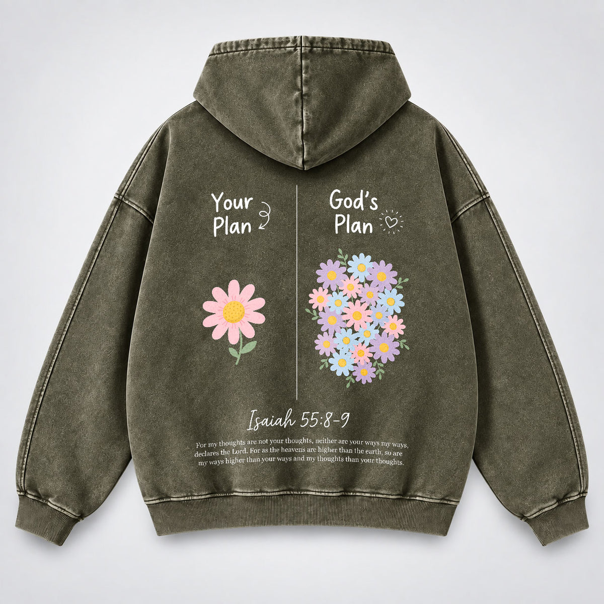 Your Plan God’s Plan Washed Hoodie