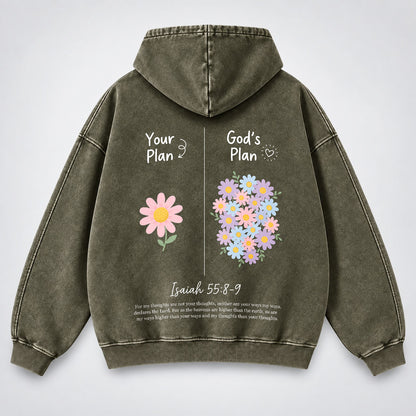 Your Plan God’s Plan Washed Hoodie