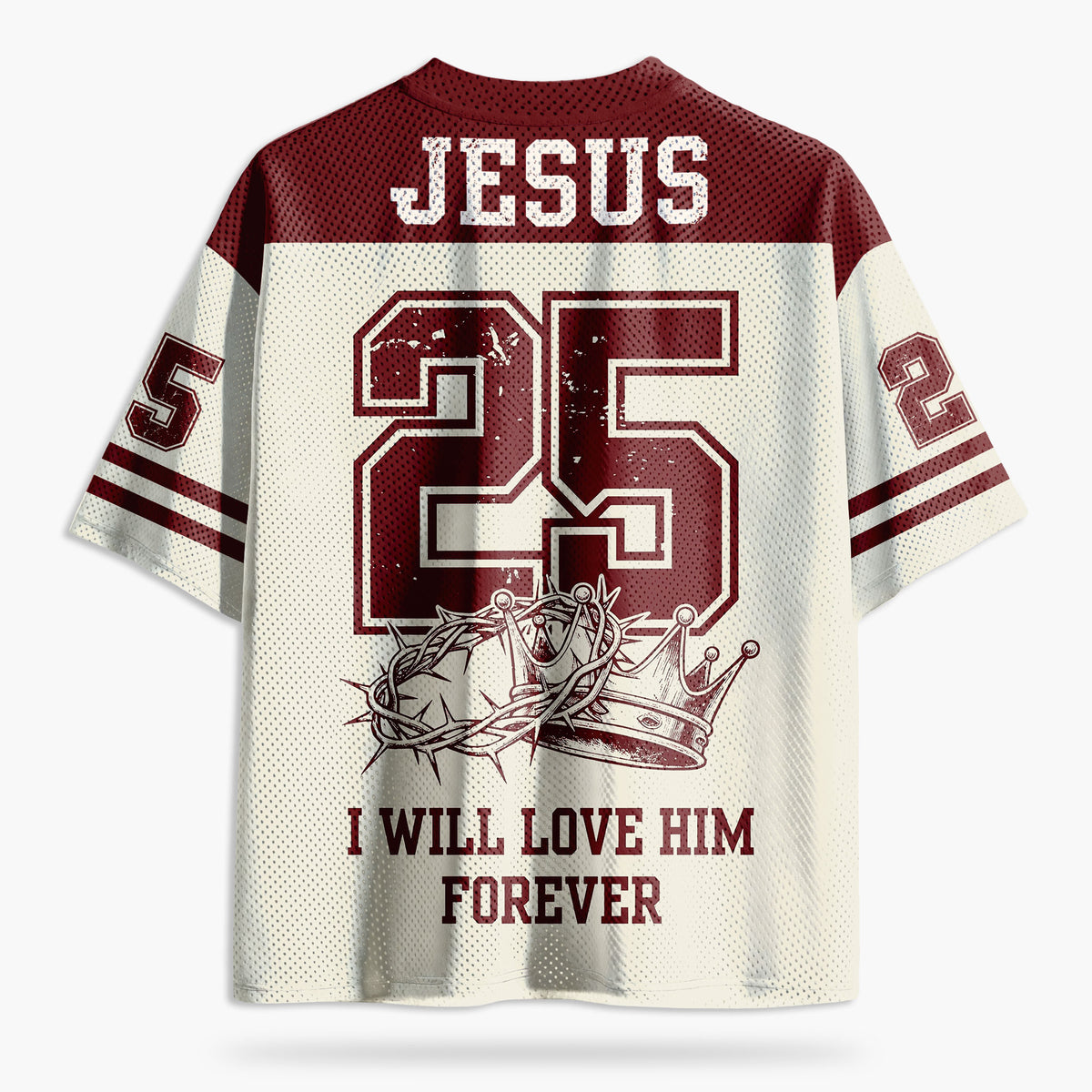 He Died For Me Christian Mesh Jersey