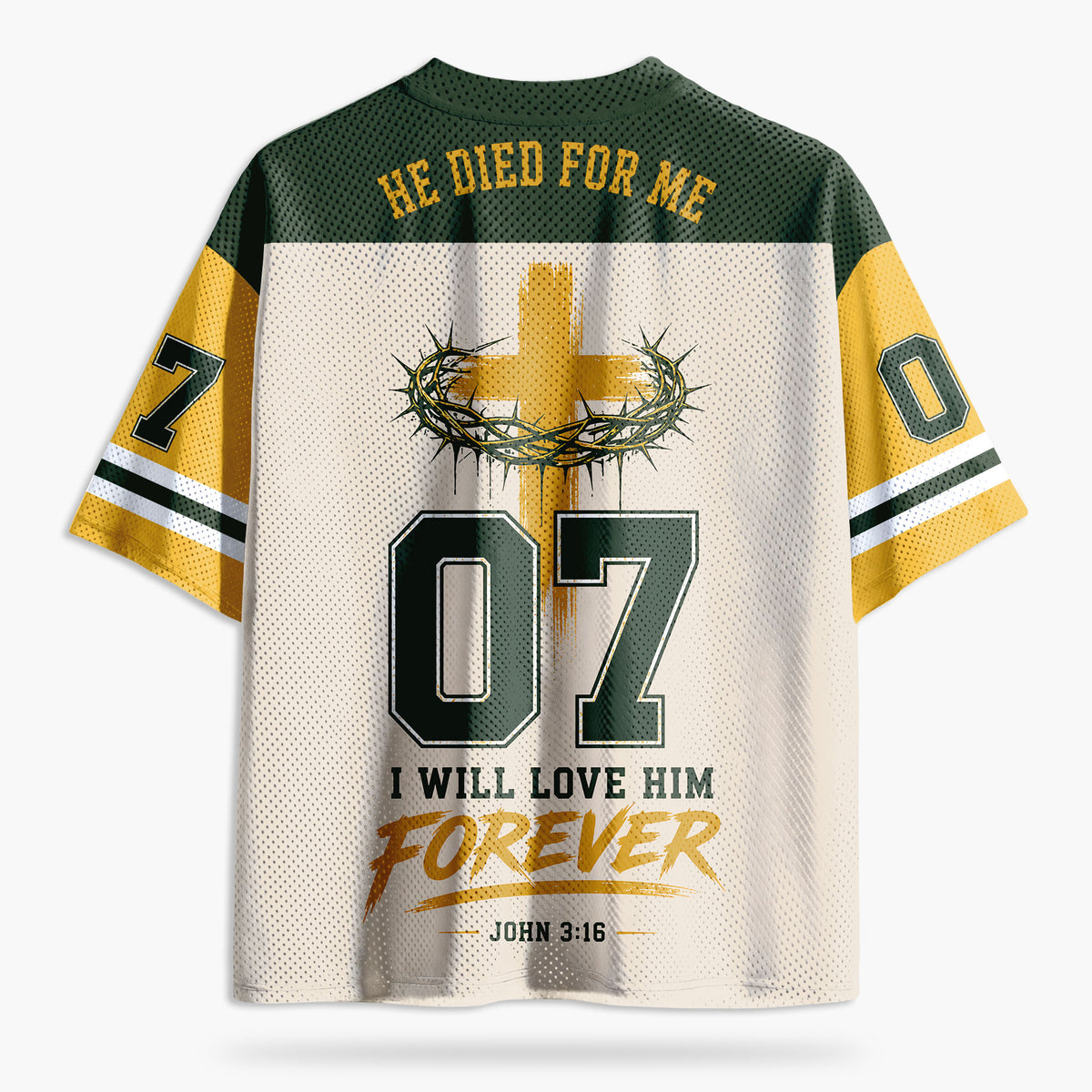Jesus Christ Christian Mesh Jersey