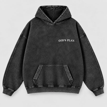 Your Plan God’s Plan Washed Hoodie