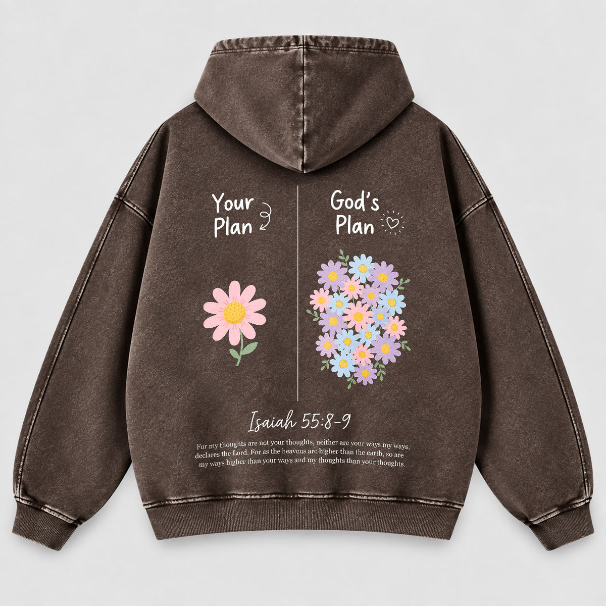 Your Plan God’s Plan Washed Hoodie