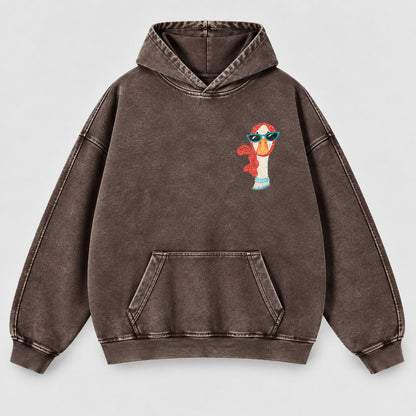 Excuse Me Sir Washed Hoodie