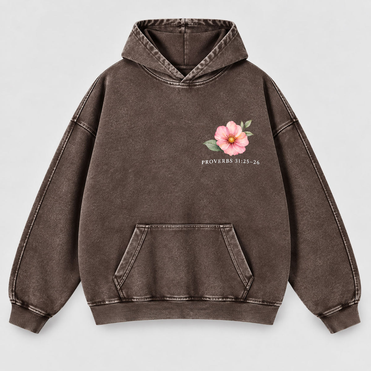 Motherhood Is Kingdom Work Washed Hoodie