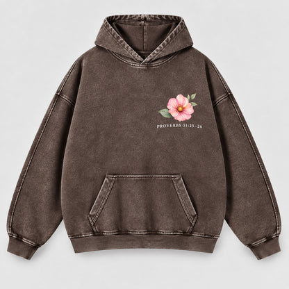Motherhood Is Kingdom Work Washed Hoodie