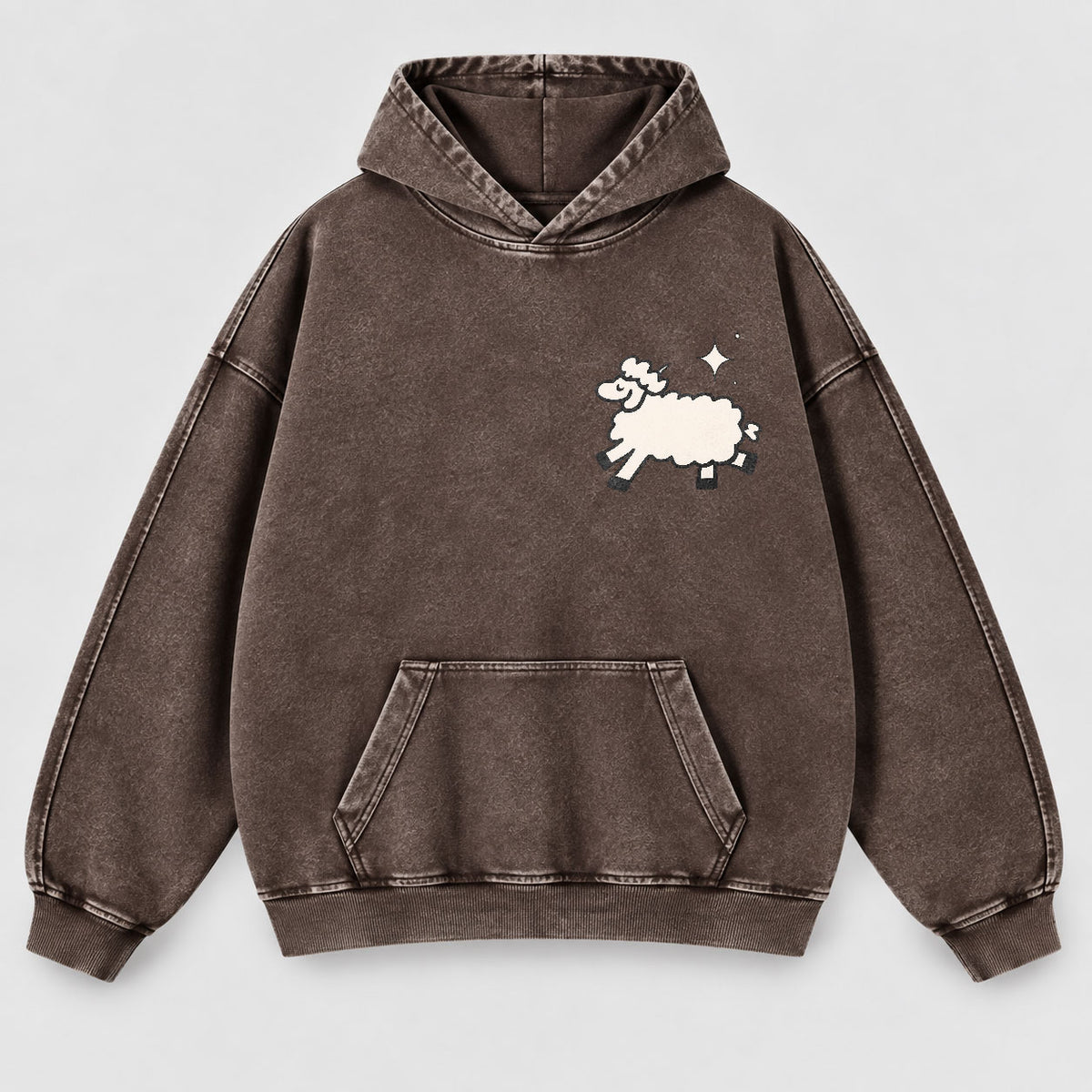 Jesus Loves You Washed Hoodie