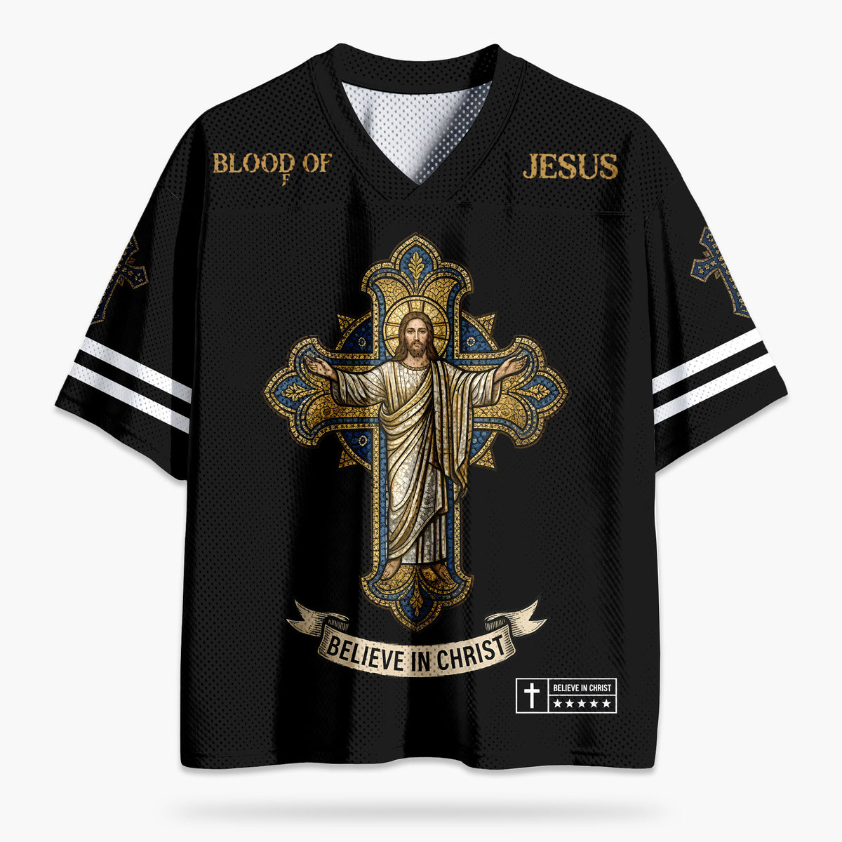Believe In Christ Christian Mesh Jersey