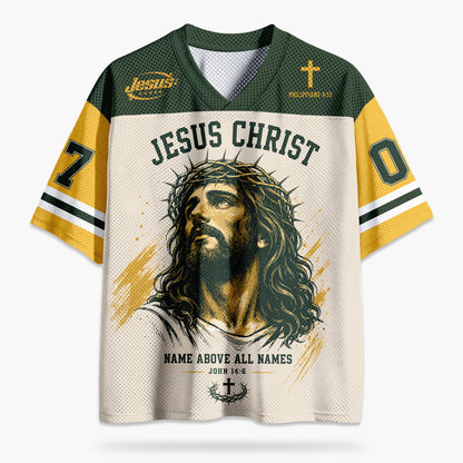 Jesus Christ Christian Mesh Jersey