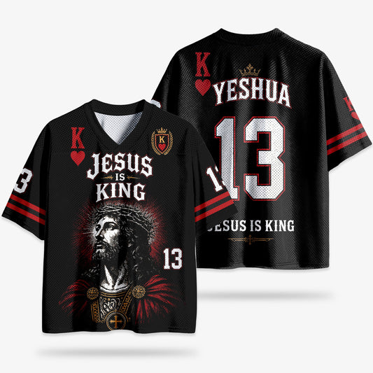 Crown Card Graphic Mesh Jersey Tank Top