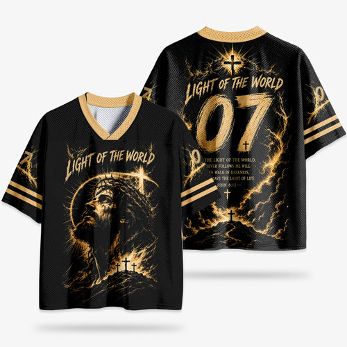 Jesus Light Of The World Christian Mesh Jersey