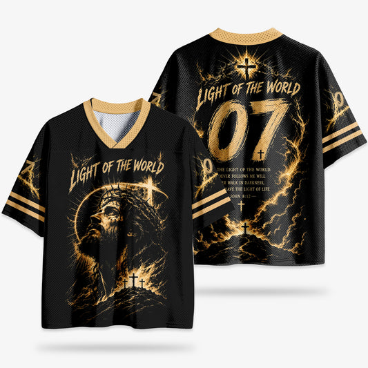 Jesus Light Of The World Christian Mesh Jersey