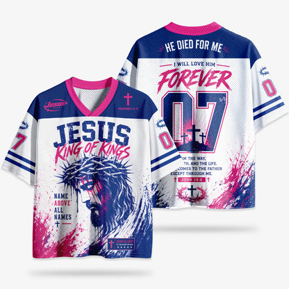 Name Above All Names Christian Mesh Jersey