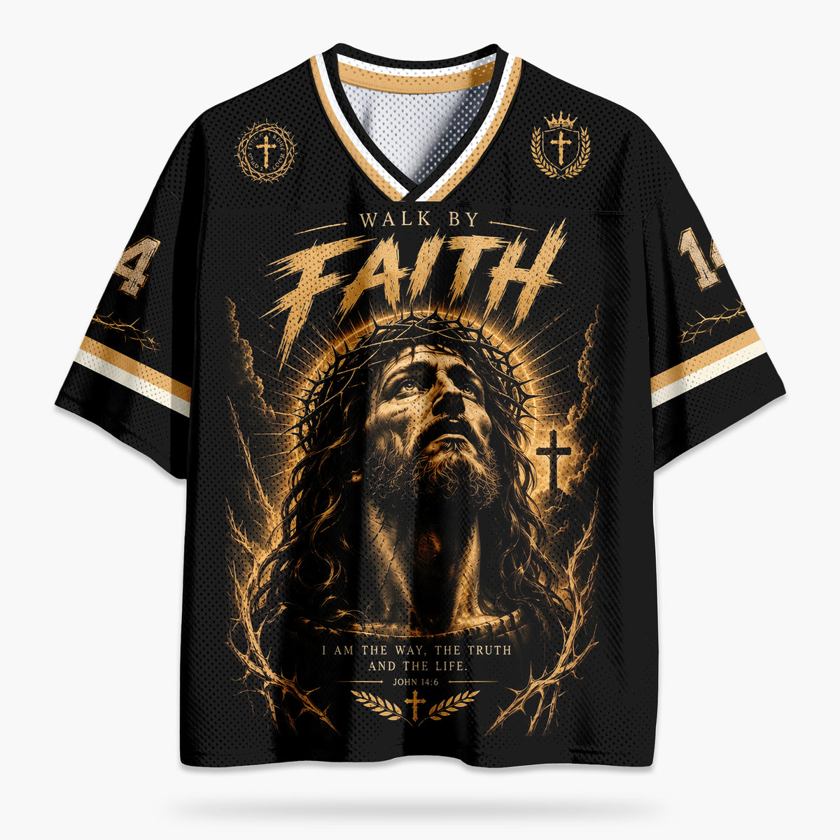 Lord Of Lords Christian Mesh Jersey