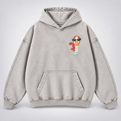 Excuse Me Sir Washed Hoodie