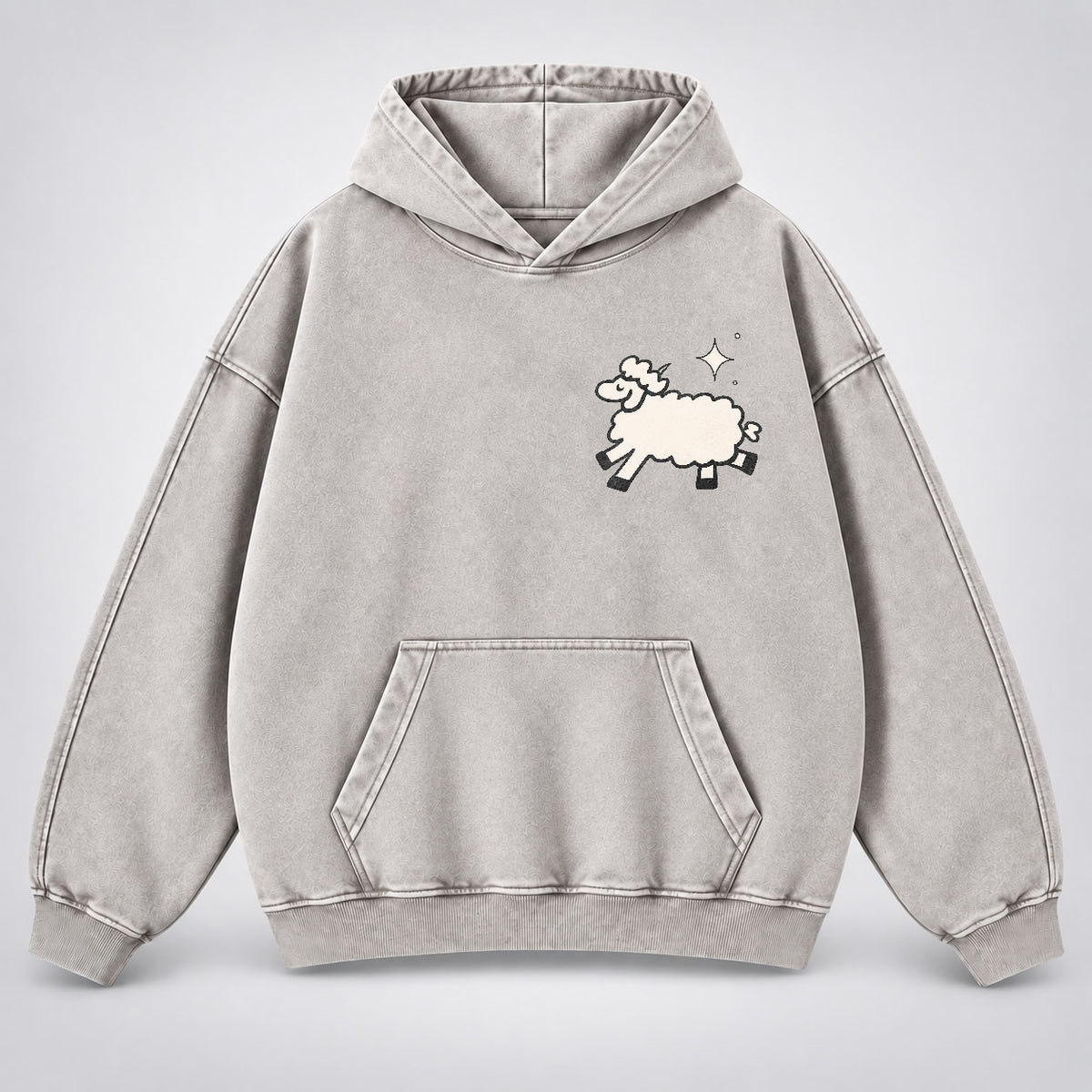 Jesus Loves You Washed Hoodie