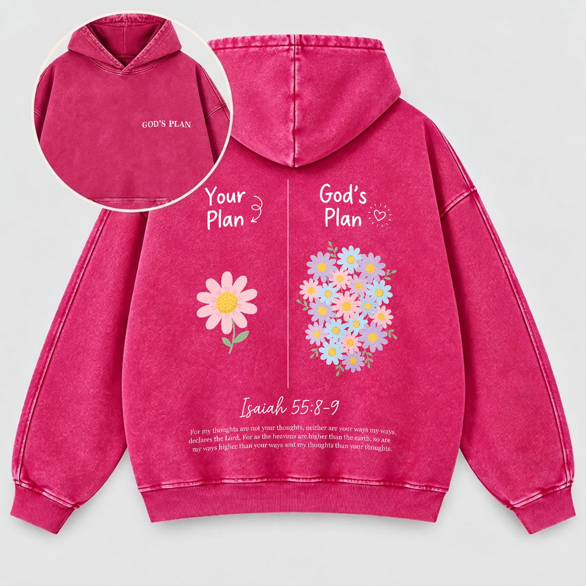 Your Plan God’s Plan Washed Hoodie