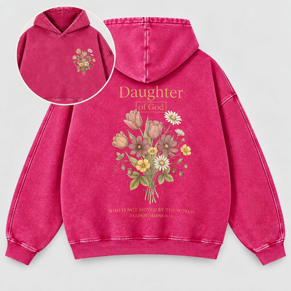 Daughter of God Washed Hoodie