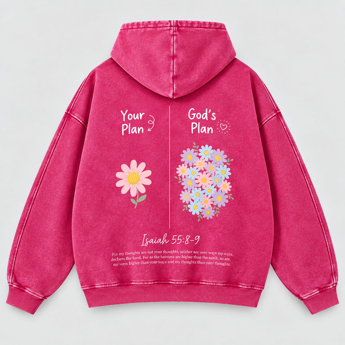 Your Plan God’s Plan Washed Hoodie