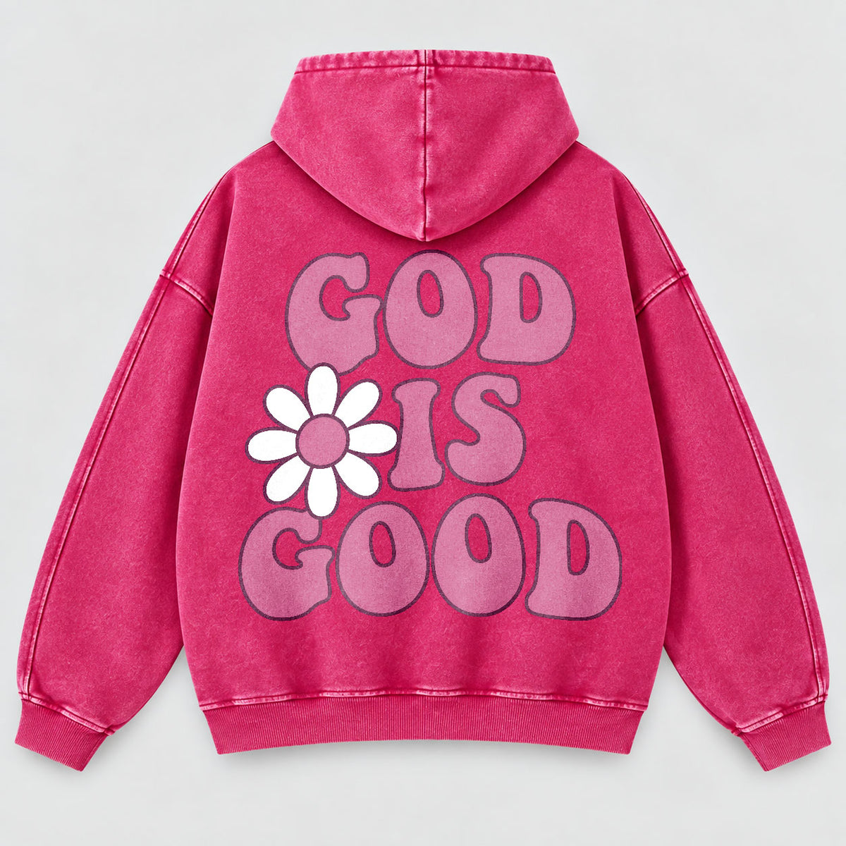 God Is Good Washed Hoodie
