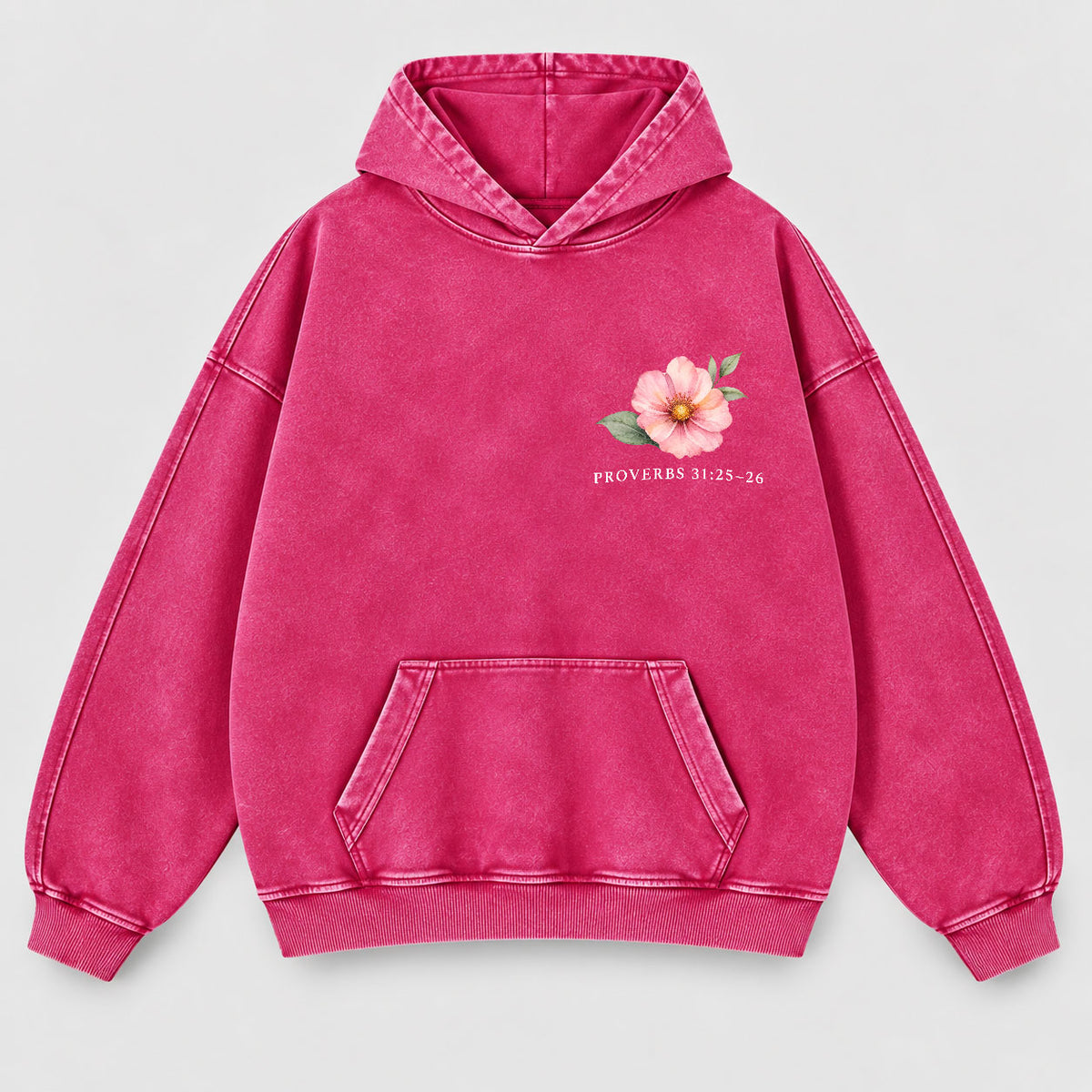 Motherhood Is Kingdom Work Washed Hoodie
