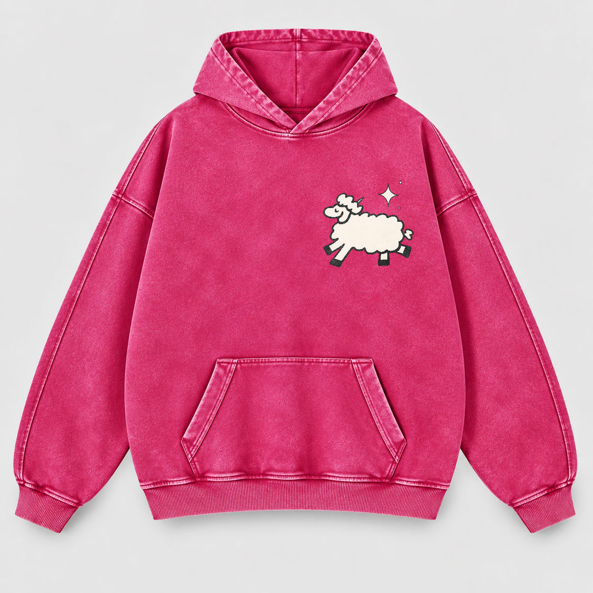 Jesus Loves You Washed Hoodie